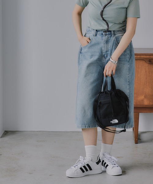 THE NORTH FACE(ザノースフェイス)の「【THE NORTH FACE】LINDEN MESH BUCKET BAG MINI(ショルダーバッグ・レディース・ブラック・FREE)」の11枚目の写真