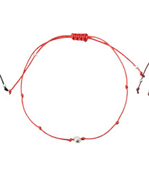 A BIT MOR（アビットモア）の「Silver point tie（ブレスレット）」