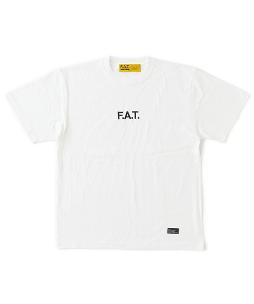 FAT(エフエイティー)の「SOURCE(Tシャツ/カットソー・メンズ・チャコールグレー/ホワイト/ブラック/ネイビー・TITCH(M)/SKINNY(L)/FAT(XL)/JUMBO(XXL))」の2枚目の写真