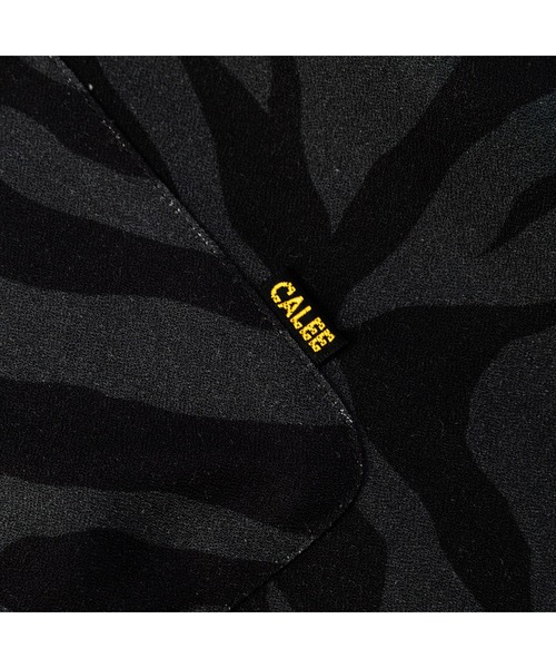 CALEE（キャリー）の「ZEBRA FLAME PATTERN S/S SH＜EXCLUSIVE＞（シャツ/ブラウス・メンズ・ブラック/ホワイト・X-LARGE/LARGE/MEDIUM）」の7枚目の写真