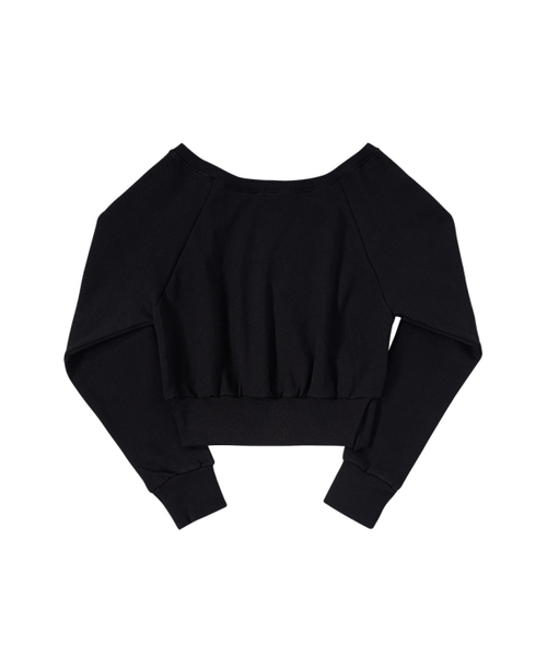 ASON（アズオン）の「MANDY SWEATSHIRT / BLACK（スウェット・レディース・その他・FREE）」の3枚目の写真