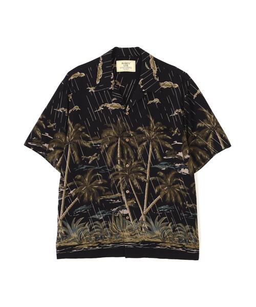 AVIREX(アヴィレックス)の「ALOHA SHIRT”PALM TREE" / アロハシャツ / AVIREX / アヴィレックス(シャツ/ブラウス・メンズ・ブラック/ネイビー・XX-LARGE/X-LARGE/LARGE/MEDIUM)」の10枚目の写真