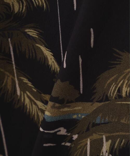 AVIREX(アヴィレックス)の「ALOHA SHIRT”PALM TREE" / アロハシャツ / AVIREX / アヴィレックス(シャツ/ブラウス・メンズ・ブラック/ネイビー・XX-LARGE/X-LARGE/LARGE/MEDIUM)」の11枚目の写真