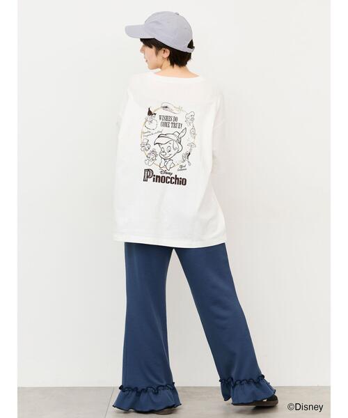 Samansa Mos2(サマンサ モスモス)の「【接触冷感】裾フリルフレアカットパンツ(その他パンツ・レディース・キナリ/グレー/ブルー・F)」の15枚目の写真