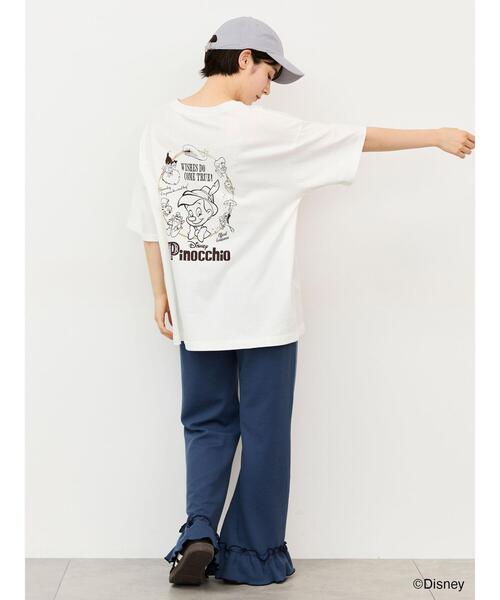 Samansa Mos2(サマンサ モスモス)の「【接触冷感】裾フリルフレアカットパンツ(その他パンツ・レディース・キナリ/グレー/ブルー・F)」の14枚目の写真