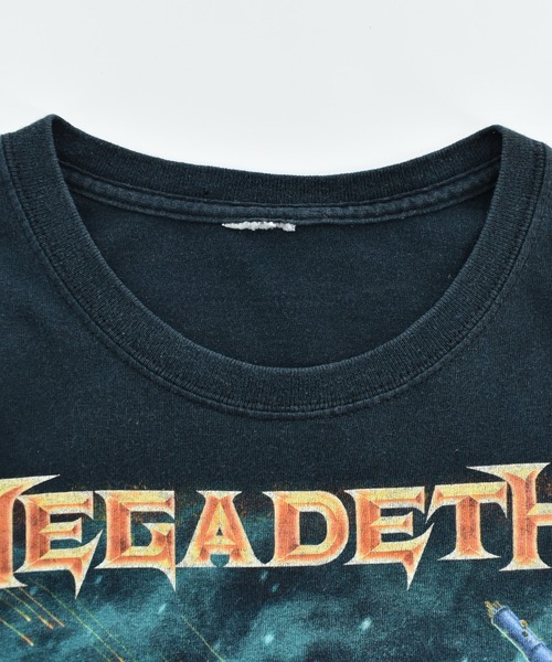 VINTAGE(ヴィンテージ)の「【USED】MEGADETH “Super Collider” バンド Tシャツ(Tシャツ/カットソー・メンズ・ブラック・LARGE)」の6枚目の写真