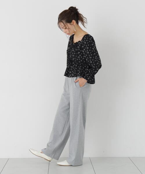 PROPORTION BODY DRESSING(プロポーションボディドレッシング)の「<E>裏毛ルーズパンツ / 1216237800(その他パンツ・レディース・オフホワイト/グレー系その他・MEDIUM/P/S)」の3枚目の写真