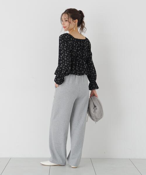 PROPORTION BODY DRESSING(プロポーションボディドレッシング)の「<E>裏毛ルーズパンツ / 1216237800(その他パンツ・レディース・オフホワイト/グレー系その他・MEDIUM/P/S)」の5枚目の写真