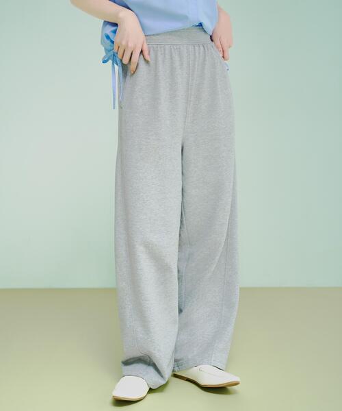 PROPORTION BODY DRESSING(プロポーションボディドレッシング)の「<E>裏毛ルーズパンツ / 1216237800(その他パンツ・レディース・オフホワイト/グレー系その他・MEDIUM/P/S)」の8枚目の写真