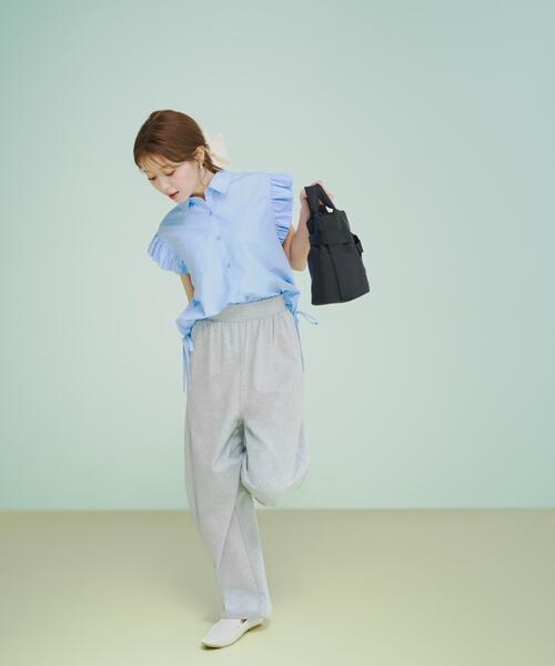 PROPORTION BODY DRESSING(プロポーションボディドレッシング)の「<E>裏毛ルーズパンツ / 1216237800(その他パンツ・レディース・オフホワイト/グレー系その他・MEDIUM/P/S)」の9枚目の写真