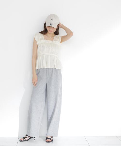 PROPORTION BODY DRESSING(プロポーションボディドレッシング)の「<E>裏毛ルーズパンツ / 1216237800(その他パンツ・レディース・オフホワイト/グレー系その他・MEDIUM/P/S)」の11枚目の写真