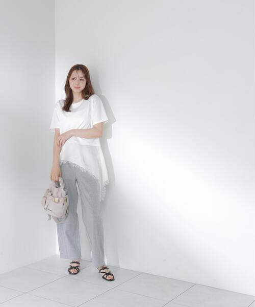 PROPORTION BODY DRESSING(プロポーションボディドレッシング)の「<E>裏毛ルーズパンツ / 1216237800(その他パンツ・レディース・オフホワイト/グレー系その他・MEDIUM/P/S)」の14枚目の写真