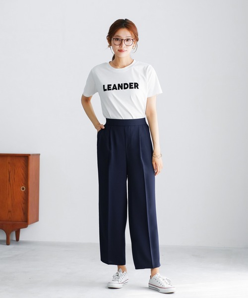 WHITE JOOLA(ホワイトジョーラ)の「【 軽くて伸びる 】 ハイストレッチカルゼワッシャーライト・セットアップ(スーツセット・レディース・チャコールグレー/グレイッシュベージュ/ネイビー・L/S/M)」の14枚目の写真
