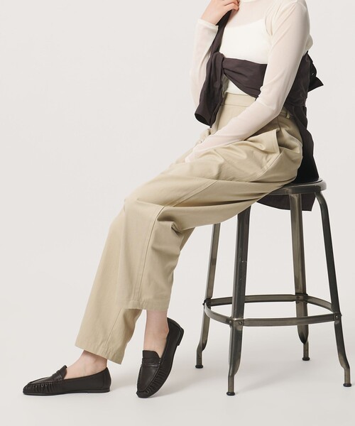 ODETTE E ODILE(オデットエオディール)の「ソフトモカシンローファー フラット10↑(ローファー・レディース・ダークブラウン/モカ/ブラック・24cm/24.5cm/23.5cm/22.5cm/22cm/25cm/23cm)」の13枚目の写真