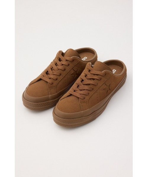 CONVERSE(コンバース)の「ワンスター スエード ミュール(スニーカー・レディース・オフホワイト/キャメル・23cm/24cm/25cm)」の2枚目の写真