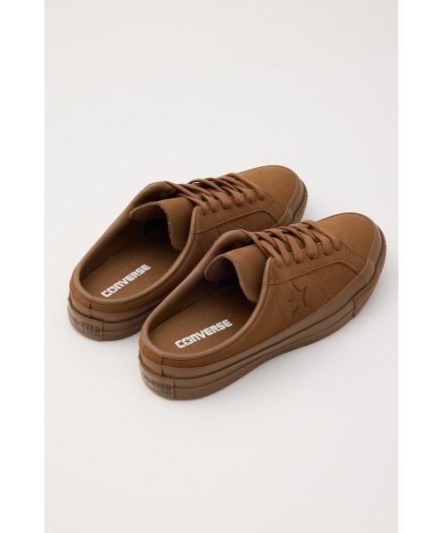 CONVERSE(コンバース)の「ワンスター スエード ミュール(スニーカー・レディース・オフホワイト/キャメル・23cm/24cm/25cm)」の4枚目の写真