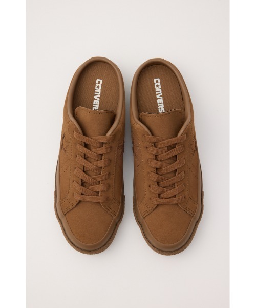 CONVERSE(コンバース)の「ワンスター スエード ミュール(スニーカー・レディース・オフホワイト/キャメル・23cm/24cm/25cm)」の3枚目の写真