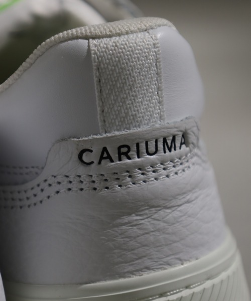CARIUMA(カリウマ)の「VALLELY Leather Logo Sneaker バレリー レザー ロゴ スニーカー(スニーカー・メンズ・ホワイト系その他/ホワイト×ブラック・US-6/US-8h/US-9/US-7/US-6h/US-5h/US8/US8.5)」の14枚目の写真