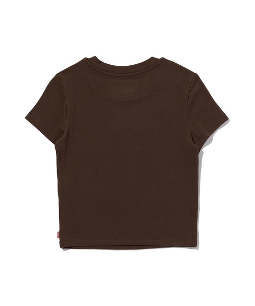 Levi's(リーバイス)の「Levi's/リーバイス グラフィック エッセンシャル ベビーTシャツ(Tシャツ/カットソー・レディース・ブラウン・M/S/XS)」の5枚目の写真