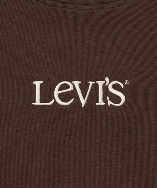 Levi's(リーバイス)の「Levi's/リーバイス グラフィック エッセンシャル ベビーTシャツ(Tシャツ/カットソー・レディース・ブラウン・M/S/XS)」の9枚目の写真
