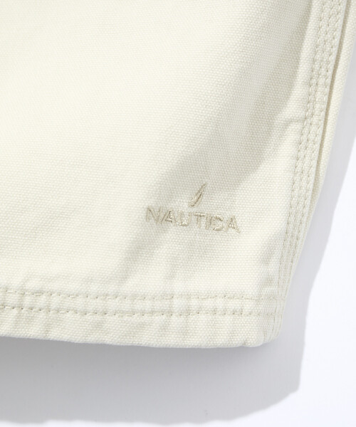 NAUTICA(ノーティカ)の「NAUTICA/ノーティカ ワイドカーブシルエット フラッグロゴ ダブルニー ペインターショーツ(その他パンツ・メンズ・ブラック/ネイビー/オフホワイト/サックスブルー・MEDIUM/X-LARGE/LARGE)」の22枚目の写真