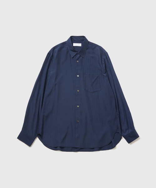 ADAM ET ROPE'(アダムエロペ)の「コットンポリエステルポプリンドレープシャツ(シャツ/ブラウス・メンズ・チャコールグレー/ネイビー/ブラウン/ピンク/ブルー系その他5・M/L)」の21枚目の写真