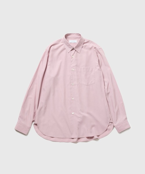 ADAM ET ROPE'(アダムエロペ)の「コットンポリエステルポプリンドレープシャツ(シャツ/ブラウス・メンズ・チャコールグレー/ネイビー/ブラウン/ピンク/ブルー系その他5・M/L)」の19枚目の写真
