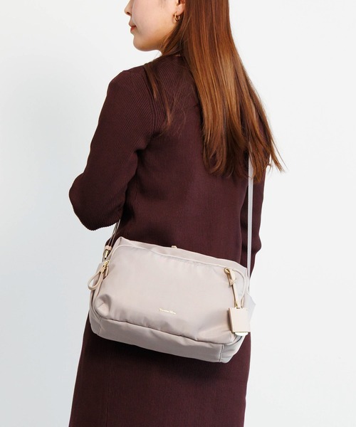Jewelna Rose(ジュエルナローズ)の「ルフィーヌ ショルダーバッグ 16341(ショルダーバッグ・レディース・ブラック/ダークグレー/グレイッシュベージュ・FREE)」の1枚目の写真