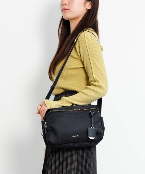 Jewelna Rose(ジュエルナローズ)の「ルフィーヌ ショルダーバッグ 16341(ショルダーバッグ・レディース・ブラック/ダークグレー/グレイッシュベージュ・FREE)」の2枚目の写真