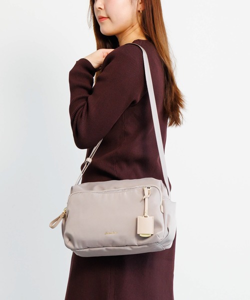 Jewelna Rose(ジュエルナローズ)の「ルフィーヌ ショルダーバッグ 16341(ショルダーバッグ・レディース・ブラック/ダークグレー/グレイッシュベージュ・FREE)」の6枚目の写真