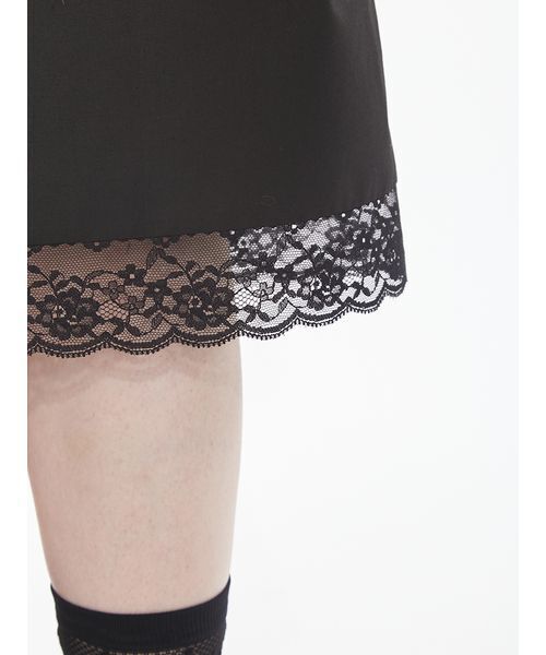 SORIN(ソリン )の「Layered Satin Skirt / レイヤードサテンスカート(スカート・レディース・ダークブラウン/アイボリー/ダークグレー・38/36)」の18枚目の写真