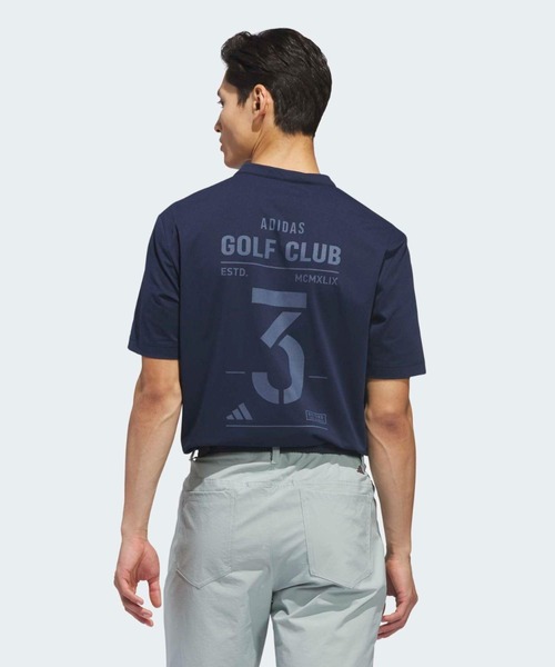 adidas(アディダス)の「ビヨンド ゴルフ クラブ ツイストニット レンジ シャツ【adidas Golf/アディダスゴルフ】(Tシャツ/カットソー・メンズ・ブルー・XX-LARGE/X-LARGE/SMALL/MEDIUM/LARGE/3XL)」の2枚目の写真