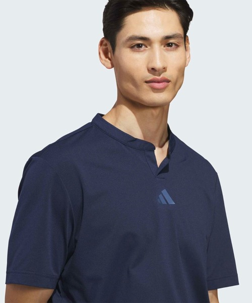 adidas(アディダス)の「ビヨンド ゴルフ クラブ ツイストニット レンジ シャツ【adidas Golf/アディダスゴルフ】(Tシャツ/カットソー・メンズ・ブルー・XX-LARGE/X-LARGE/SMALL/MEDIUM/LARGE/3XL)」の5枚目の写真