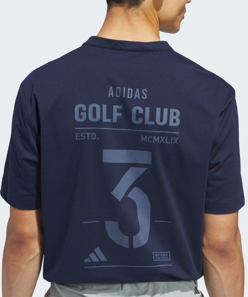 adidas(アディダス)の「ビヨンド ゴルフ クラブ ツイストニット レンジ シャツ【adidas Golf/アディダスゴルフ】(Tシャツ/カットソー・メンズ・ブルー・XX-LARGE/X-LARGE/SMALL/MEDIUM/LARGE/3XL)」の6枚目の写真