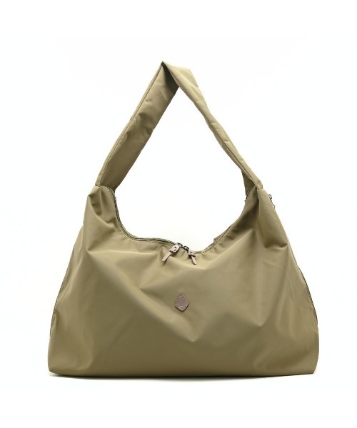 CLEDRAN(クレドラン)の「【軽量ナイロン 大容量】CL4029 FORI SIDE ZIP POCKET SHOULDER(ショルダーバッグ・レディース・グリーン/ブラック/ベージュ・FREE)」の5枚目の写真