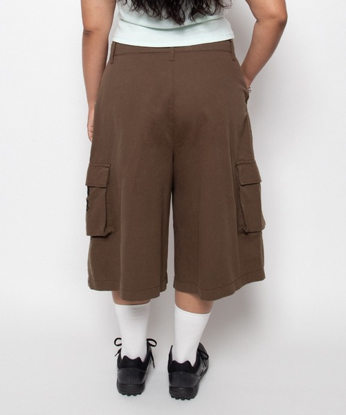 PUNYUS(プニュズ)の「【NEW SIZE】PUNYUSロゴカーゴハーフパンツ(カーゴパンツ・レディース・ブラウン/ブラック・5/4/3/2/1)」の7枚目の写真