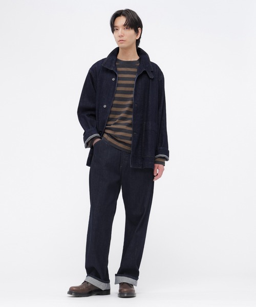 MHL.(エムエイチエル)の「CANTON DENIM(デニムパンツ・メンズ・インディゴブルー・29/33/31)」の1枚目の写真