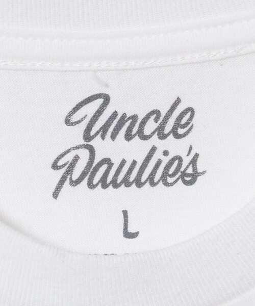 California General Store(California General Store)の「<Uncle Paulie's>ロゴ プリント Tシャツ(Tシャツ/カットソー・メンズ・ホワイト・M/L/XL)」の4枚目の写真