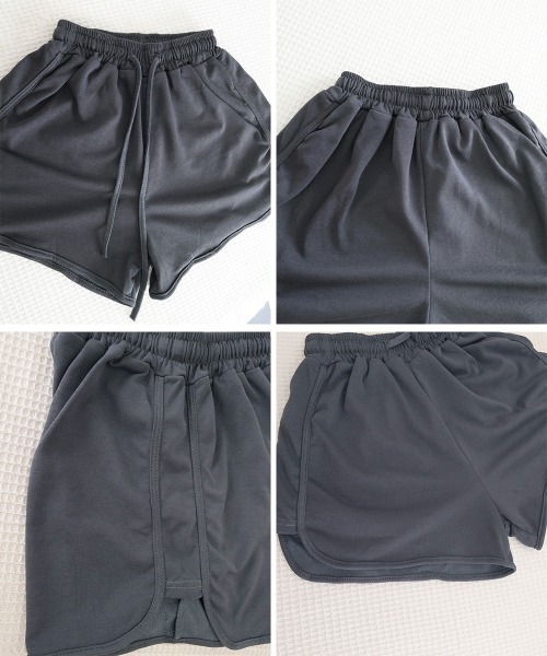 Miniministore(ミニミニストア)の「ショートパンツ レディース スポーツ(その他パンツ・レディース・ブラック/ピンク/アイボリー/ダークグレー・FREE)」の6枚目の写真