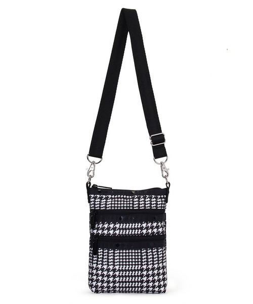 LeSportsac(レスポートサック)の「3 ZIP CROSSBODY シティハウンドトゥース(ショルダーバッグ・レディース・ブラック・FREE)」の4枚目の写真