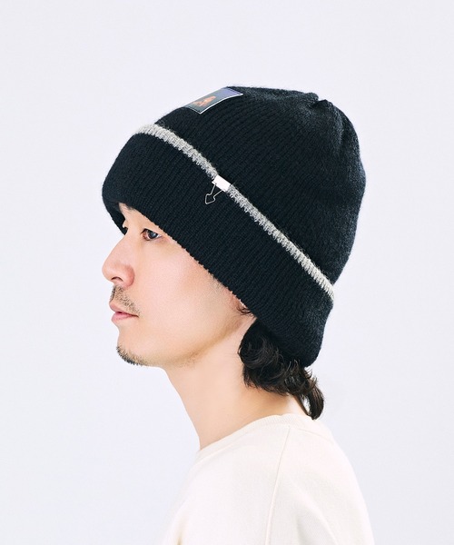 CA4LA(カシラ)の「THE MET Island of the Dead KNIT CAP(ニットキャップ/ビーニー・メンズ・グレー/ブラック・ONESIZE)」の5枚目の写真
