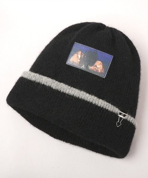 CA4LA(カシラ)の「THE MET Island of the Dead KNIT CAP(ニットキャップ/ビーニー・メンズ・グレー/ブラック・ONESIZE)」の8枚目の写真