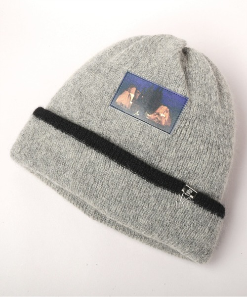 CA4LA(カシラ)の「THE MET Island of the Dead KNIT CAP(ニットキャップ/ビーニー・メンズ・グレー/ブラック・ONESIZE)」の9枚目の写真