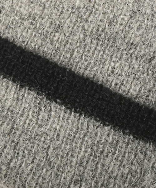 CA4LA(カシラ)の「THE MET Island of the Dead KNIT CAP(ニットキャップ/ビーニー・メンズ・グレー/ブラック・ONESIZE)」の13枚目の写真