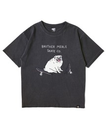 RIVER SIDE CULTURE（リバーサイドカルチャー）の「RSC×BROTHER MERLE / SKATING DOG T-SHIRT(M4)（Tシャツ/カットソー）」