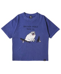 BROTHER MERLE（ブラザー マール）の「RSC×BROTHER MERLE / SKATING DOG T-SHIRT(M4)（Tシャツ/カットソー）」