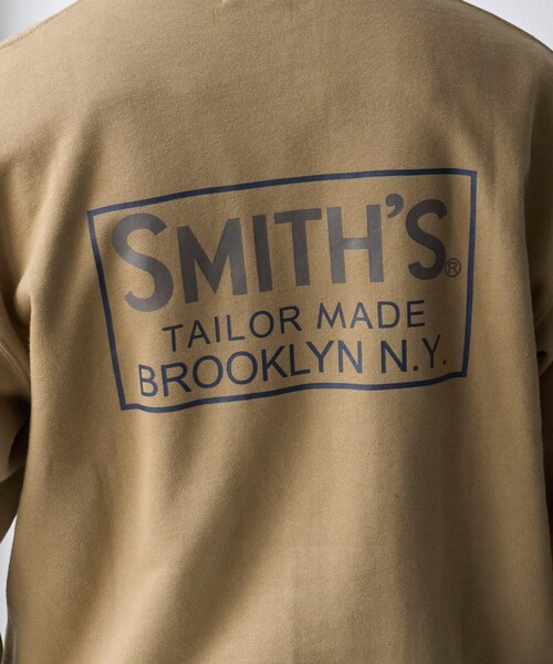 coen(コーエン)の「SMITH’S(スミス)別注クルーネックスウェット(スウェット・メンズ・ブラック/ベージュ/ネイビー・M/L/XL/S)」の19枚目の写真