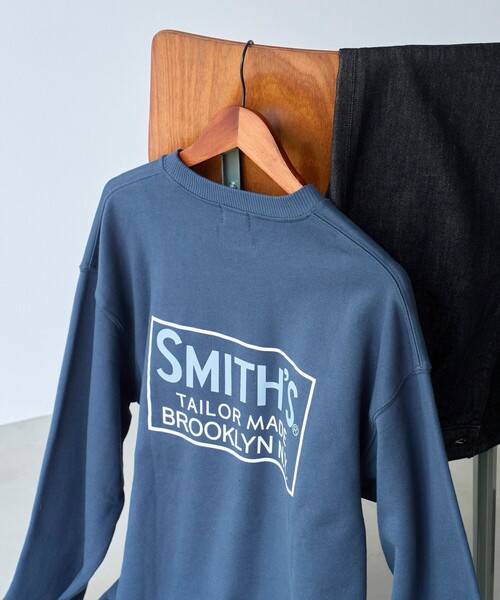 coen(コーエン)の「SMITH’S(スミス)別注クルーネックスウェット(スウェット・メンズ・ブラック/ベージュ/ネイビー・M/L/XL/S)」の20枚目の写真
