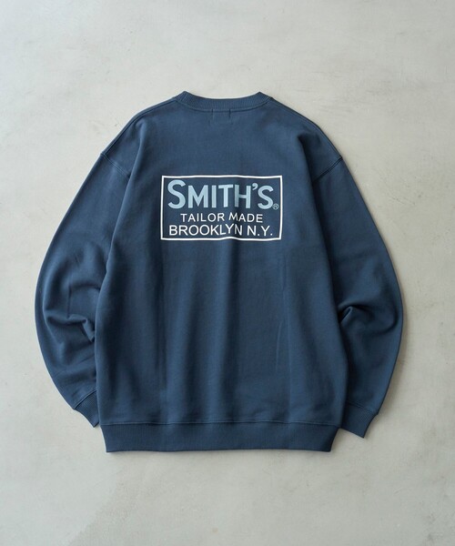 coen(コーエン)の「SMITH’S(スミス)別注クルーネックスウェット(スウェット・メンズ・ブラック/ベージュ/ネイビー・M/L/XL/S)」の22枚目の写真