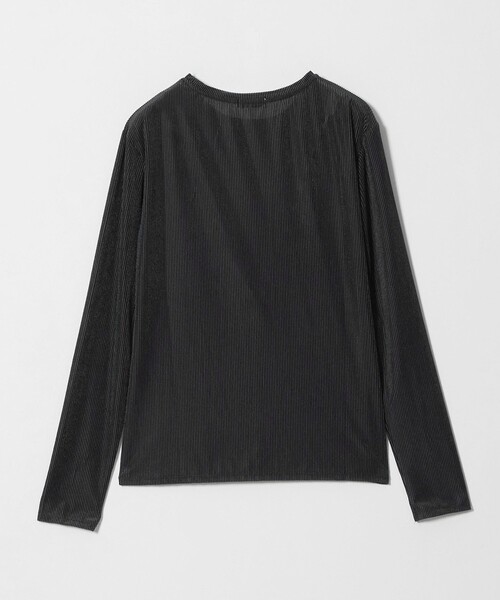MARW UNITED ARROWS(マルゥ ユナイテッドアローズ)の「<MARW UNITED ARROWS>シアー ベロア リブ ロングスリーブ カットソー(Tシャツ/カットソー・レディース・ワイン/オフホワイト/ネイビー・FREE)」の16枚目の写真